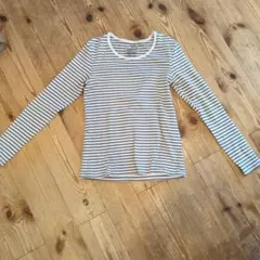 ストライプ 長袖Tシャツ Mサイズ