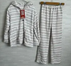 新品暖かい長袖もこもこパジャマ160cm