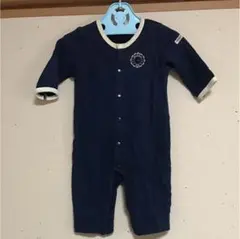 ミキハウス ブラックベアー ロンパース 70cm