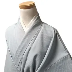 高級【新品未使用】しじら織 白 浴衣（呉服店デッドストック品 帯