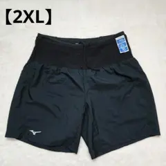 【未使用級】Mizuno ミズノ マルチポケットショートパンツ 2XL 黒
