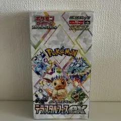 ポケモンカードゲーム　テラスタルフェスex新品未開封シュリンク付き1box