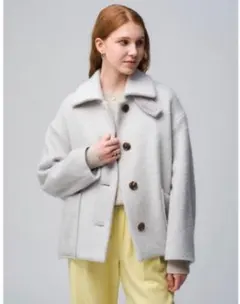 ronhermanアイボリー ウールピーコート 2025年最新】Ron Herman レディース ピーコート・ウールコートの人気