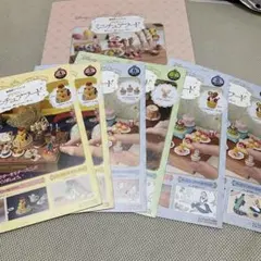 アシェット　ディズニーミニチュアフード　4 5 6 7 8 9収納ボックス