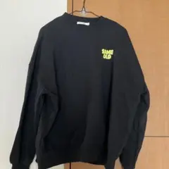 数回のみ着用WEGO SAME OLD ブラック スウェットメンズ S