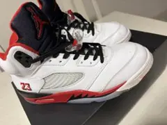 AIR JORDAN 5 RETRO OG "FIRE RED BLACKのサムネイル