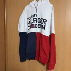 TOMMY HILFIGER カラーブロックパーカー
