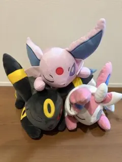 ポケモン ぬいぐるみ 3体セットイーブイフレンズブラッキー エーフィ ニンフィア