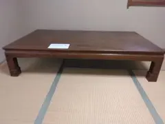 欅一枚板　座卓