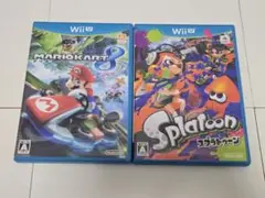 Wii U マリオカート8 スプラトゥーン セット