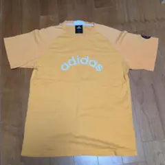 adidas イエロー Tシャツ Lサイズ