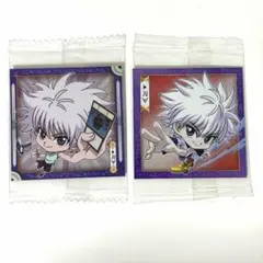 値下げ中・新品 미개봉 ハンターハンター キルア シール ウエハース 2枚セット