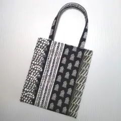 No.085 ハンドメイド トートバッグミニ