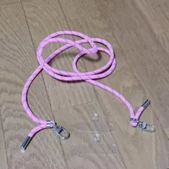 スマホショルダー ストラップホルダーピンク