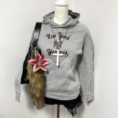 ニューヨーク・ヤンキース Y2K パーカー グランジ マクブリング　テック