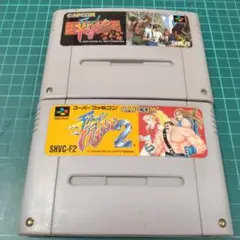 SFC ファイナルファイト　ファイナルファイト2 セット