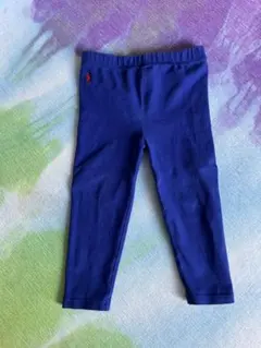 ラルフローレン　レギンス　パンツ　青　24m 90センチ