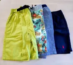 【未使用タグ付きあり】男の子 短パン 120 130 美品 POLO他4点
