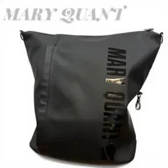 マリークヮント 2WAY リュック ショルダーバッグ ブラック A4収納可