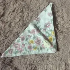 花かざり ガーゼハンカチ 綿100% 日本製