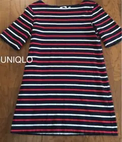 ★UNIQLO★ボーダーTシャツワンピ☆チュニック