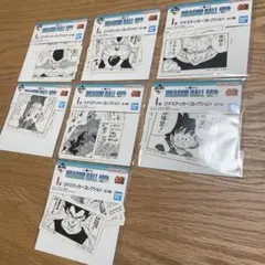【新品未開封】一番くじドラゴンボール　コマステッカーコレクション　7種セット