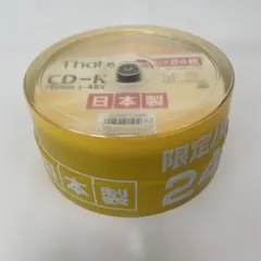 【未開封】24枚　太陽誘電　That's　ゴールドレーベル　CD-R　700MB