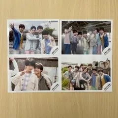 なにわ男子　公式生写真4枚セット