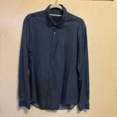 ZARA MAN スリムフィット デニムシャツ L