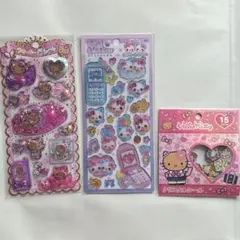 ウォーターシール　日焼けキティ 平成はっぴーふぉん　まとめ売り