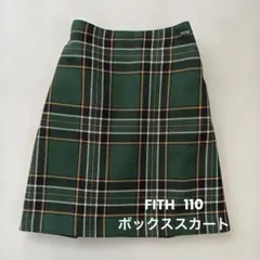 【美品】FITH チェックボックススカート110のサムネイル