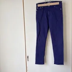 D.M.G. パープル スキニーパンツ 日本製