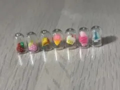 鉛筆キャップ　ミニ消しゴム　平成レトロ　7個セット