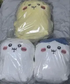 ちいかわ　重め！ぼっちゃり抱っこぬいぐるみ　うさぎ　ハチワレ　3点セット　新品