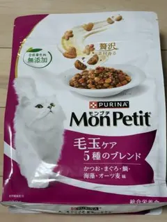 モンプチ 毛玉ケア 5種のブレンド キャットフードのサムネイル