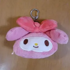 マイメロディ キーホルダー ポーチ ピンク