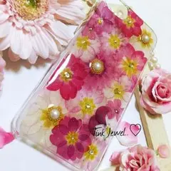 らんまる様♡専用 押し花ケース スマホケース