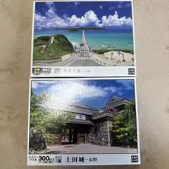 ジグソーパズル めざせパズルの達人 鉄道の旅シリーズ 2種類セット