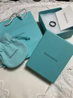Tiffany & Co. 黒7号　ギフトボックス付き
