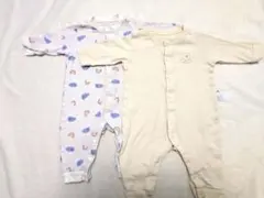 UNIQLO　フライスカバーオール２枚セット