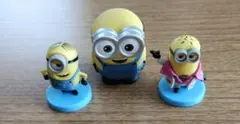 チョコエッグ(ミニオンズ フィーバー)のおまけ まとめ売り 3個セット