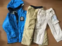 3can4onジャンパー、ズボンの３点セット　サイズ100のサムネイル