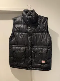 ブラック ダウンベスト