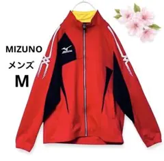 MIZUNO ミズノ トラックジャケット ジャージ M レッド スポーツ