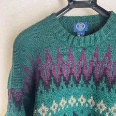 OLD GAP 90s ノルディック　クルーネックウールニット オールドギャップ