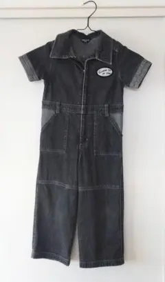 COMME CA ISM 半袖オーバーオール 100A