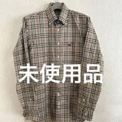 【未使用品】Burberry チェック柄 ボタンダウンシャツ