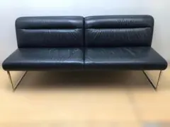 送料無料 JOOP! ヨープ ヒモラ ドイツ 本革 3人掛けソファ 黒 5041