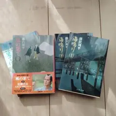 藤沢周平 風の果て 海鳴り 文春文庫 計4冊セット