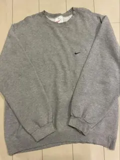 90s ヴィンテージNIKE スウォッシュロゴ 刺繍 スウェット トレーナー